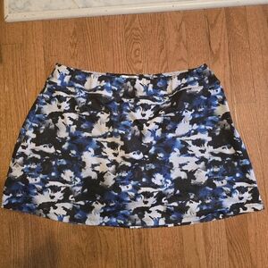 SmashGal Women's Tennis Skirt with bike shorts size 1X